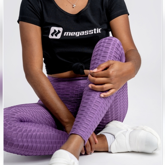 ViCherub Royal Purple Leggings Size Medium - Picture 2 of 13